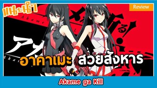 รีวิวอนิเมะสายดาร์ก -Akame ga Kill!-