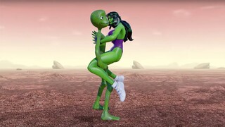 Dame tu Cosita kiss She Hulk