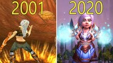 Evolution of World of Warcraft 2001-2020