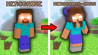 MITOS HEROBRINE! Tapi Cewe 🤔 - Animasi Minecraft Indonesia