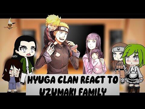 Past Hyuga Clan React To Future Uzumaki Family. (Naruhina.)THEGREATASHREACT. #Gacha #Naruto Part 1/2