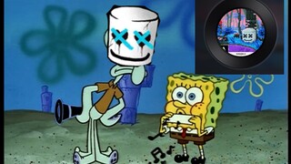 【Squidward dan SpongeBob】Marshmello - Alone