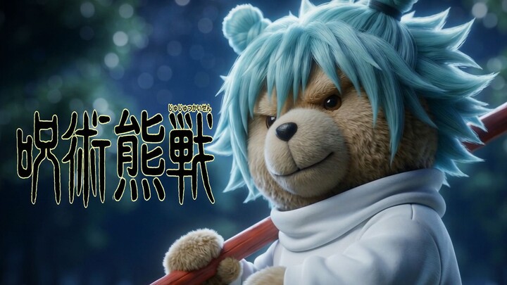 "Jujutsu Bear Fight": The Bear-Side Jujutsu Kaisen You've Never Seen Before: Golden Scales Bear Jinj