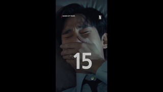 How many times did #KimSoohyun cry on #QueenOfTears? #Netflix