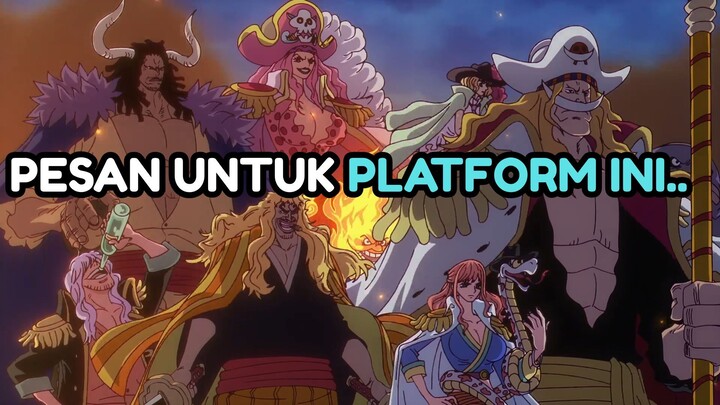 PESAN BUAT PLATFORM INI !