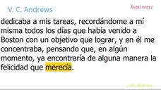 V. C. Andrews - Ángel negro 4/4