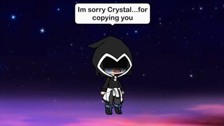 Itz_Crystal Snow said Sorry in Gacha Life Community