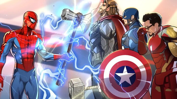 【Teks Mandarin】Avengers vs Asosiasi Spider-Man, pertarungan lintas batas epik!