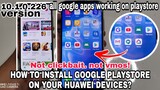 HOW TO INSTALL GOOGLE PLAY STORE ON ALL HUAWEI DEVICES? | New Process | G app | tagalog(English sub)
