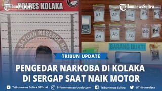 Pengedar Narkoba di Pomalaa Kolaka Sulawesi Tenggara Disergap Polisi saat Naik Motor, Sita 350 Gram