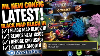 New!! ML Config Dark Map Anti Overheat Config Smooth UI || Mobile Legends Bang Bang