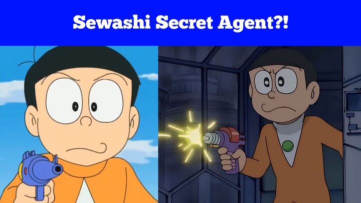 Sewashi Adalah Secret Agent Kiriman Pemerintah Di Doraemon