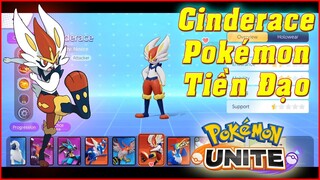 Pokémon UNITE: Cinderace - Pokémon Tiền Đạo Hệ Lửa Sút Quả Cầu Lửa