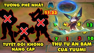 TOP 5 mẹo leo rank trong Đấu Trường Chân Lý phiên bản 11.23: Tướng phế nhất, Thứ tự ăn bám Yuumi