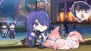 Huang Quan: This fox is so cute. No, why is she the same color as Taozi🍑? Shen Zi: Come on, I'm easy