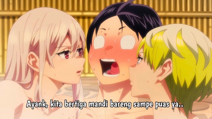 Diajak mandi bareng sama Kyouka-chan dan Tenka-chan yakali ditolak wak 🥵💦