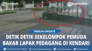 Polisi Kejar Kawanan Pelaku Pembakaran Lapak Usaha Depan Kampus UHO Kendari Sulawesi Tenggara