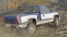 Off-road driving in a Chevrolet CK150
