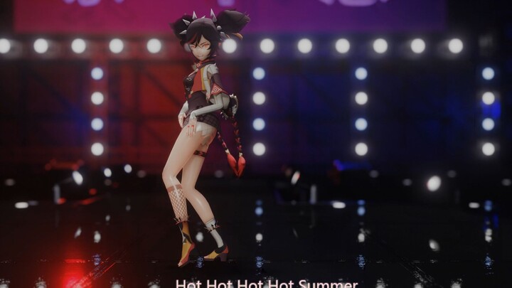 难道没人喜欢辛焱吗？ 辛焱  原神 MMD