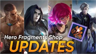 Hero Fragments Shop Updates December 2022 Mobile Legends Bang Bang