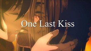 「最后一吻」“三笠，我从小时候起就最喜欢你了。”