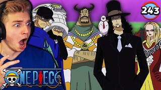 CP9'S IDENTITY REVEALED!! | One Piece Episode 243 First Reaction