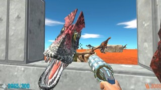 Hunting Dinosaurs on Mars. Animal Revolt Battle Simulator