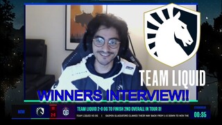 WINNERS INTERVIEW! - TEAM LIQUID VS OG  -iNSaNiA- DPC WEU TOUR 3 - DREAMLEAGUE 18 DOTA 2