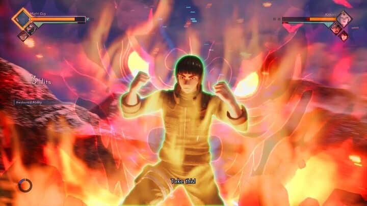 Jump Force - Might Guy from Naruto Cosplay Gameplay (CAC)