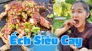 Ếch Nướng Siêu Cay (Grilled Stone Food) #Shorts