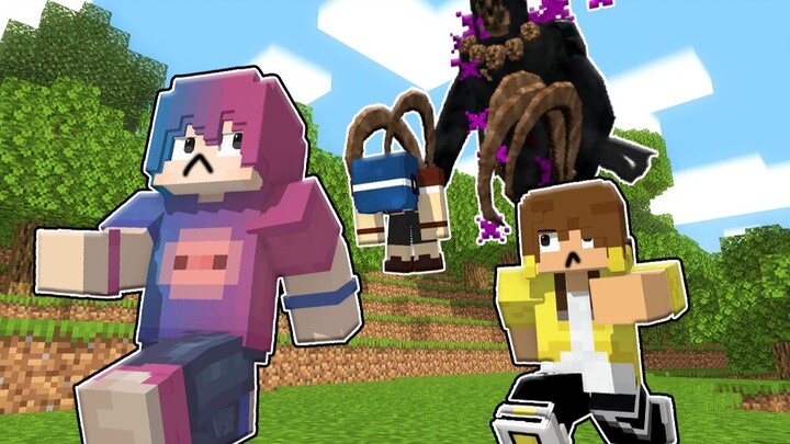 When Minecraft is invaded by terrifying creatures!
