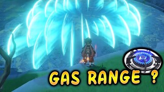 Andrius Gas Range? Genshin Funny BUG | Genshin Impact