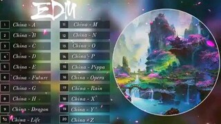 TOP 20 EDM HAY NHẤT CỦA CHINA A - Z