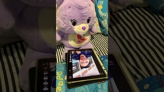 น้องแคร์แบร์ติดโทรศัพท์หนักมากครับ #fyp #tiktok #เครโทสอิสลาบ