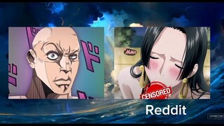 One Piece | Anime vs Reddit (Boa Hancock)