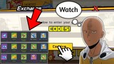 One Punch Man: The Strongest Gift Codes!