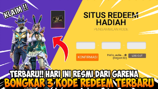 BONGKAR 3 KODE REDEEM TERBARU HARI INI BULAN MARET 2022