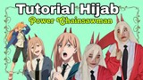 tutorial hijab power chainsawman