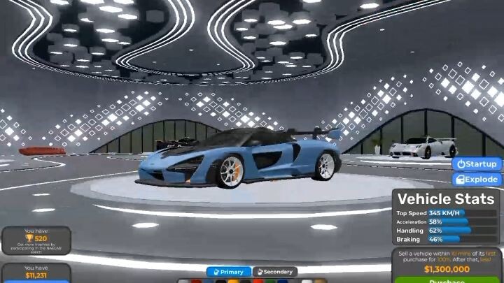 race car
