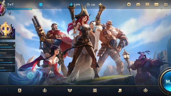 Gacha skin WR ampas