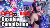 Anime Festival Asia in Singapore - #AFASG22 Day 3 Part 2 [Cosplay Compilation]