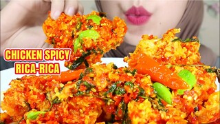 ASMR FRIED CHICKEN RICA-RICA CABE PEDAS 🔥 ULUL ASMR MUKBANG INDONESIA