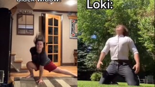 原来超级英雄造型的要义就是拥有自己的特殊动作：