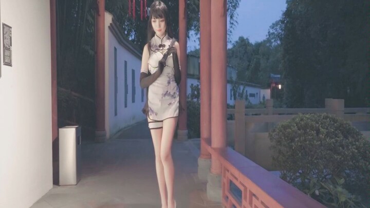 【Jiangnan Night】Bottle × Cheongsam