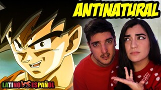 ESPAÑOLES REACCIONAN A DRAGON BALL LATINO VS ESPAÑOL |💥EL REENCUENTRO💥GOKU VS GOLDEN FREEZER💥🐲DBZ🐲