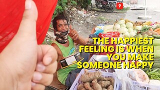 The happiest feeling is when you make someone happy
