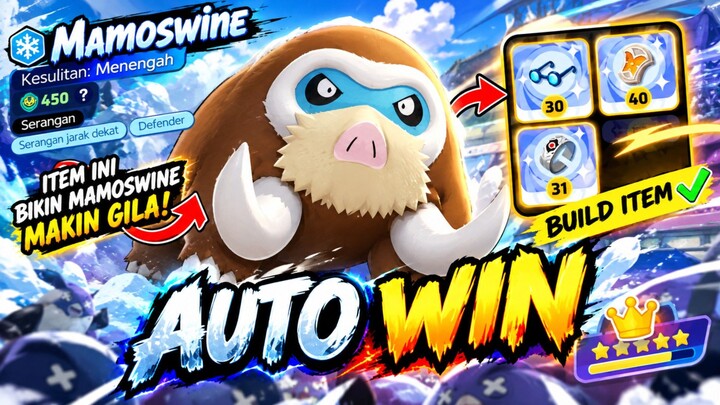 Pakai Item Ini Mamoswine Auto Win
