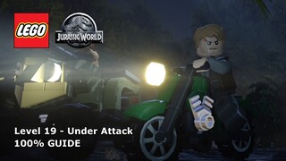 #19 Under Attack 100% Guide - LEGO Jurassic World