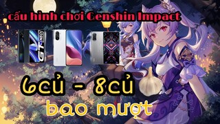 Gaming phone chơi genshin impact | giá 6tr đến 7tr cực kỳ mượt | chip dimensity 1200 - phuctheky