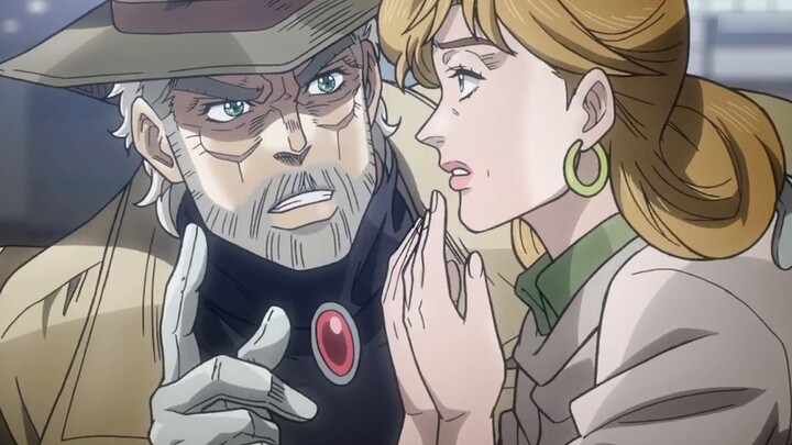 JOJO Stardust Crusaders Episode 1: The man possessed by an evil spirit --- Jotaro Kujo, whose face s